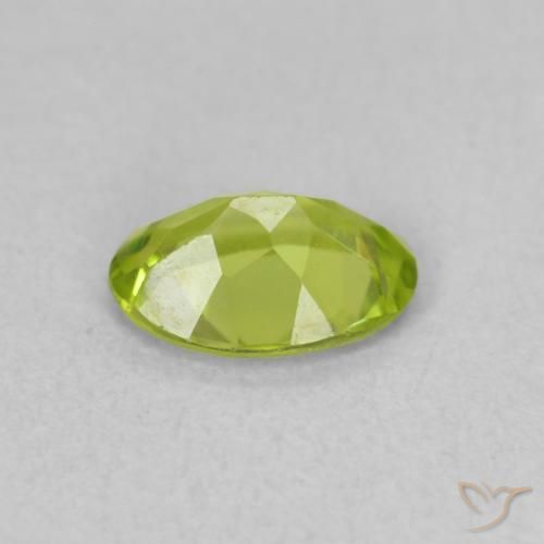 Peridot Gemstone in 7 x 5 mm (calibrated) Size for Sale, Peridot Stone in Lively Yellowish Green Color