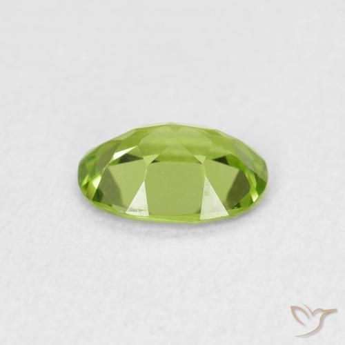 Peridot Gemstone in 7 x 5 mm (calibrated) Size for Sale, Peridot Stone in Medium Green Color