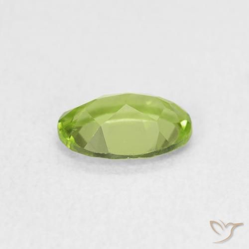 Peridot Gemstone in 7 x 5 mm (calibrated) Size for Sale, Peridot Stone in Medium Green Color