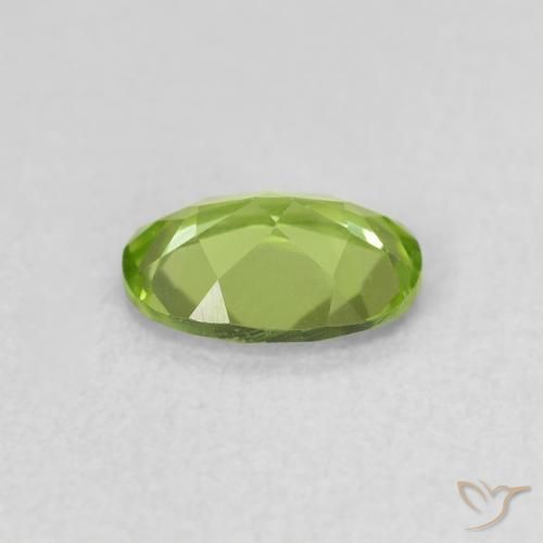 Peridot Gemstone in 7 x 5 mm (calibrated) Size for Sale, Peridot Stone in Medium Green Color