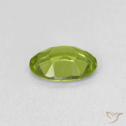 Peridot Gemstone in 7 x 5 mm (calibrated) Size for Sale, Peridot Stone in Lively Green Color