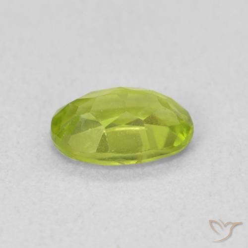 Peridot Gemstone in 7 x 5 mm (calibrated) Size for Sale, Peridot Stone in Bright Green Color