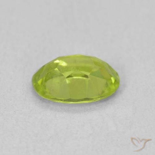 Peridot Gemstone in 7 x 5 mm (calibrated) Size for Sale, Peridot Stone in Bright Green Color