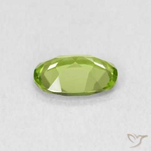 Peridot Gemstone in 7 x 5 mm (calibrated) Size for Sale, Peridot Stone in Medium Green Color