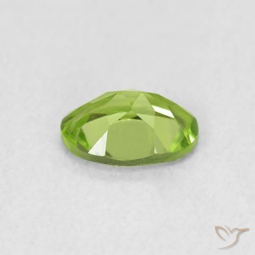 Peridot Gemstone in 7 x 5 mm (calibrated) Size for Sale, Peridot Stone in Yellowish Green Color