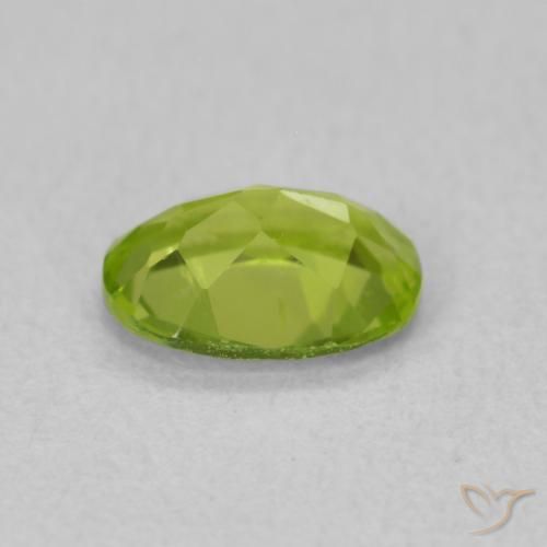 Peridot Gemstone in 7 x 5 mm (calibrated) Size for Sale, Peridot Stone in Bright Green Color
