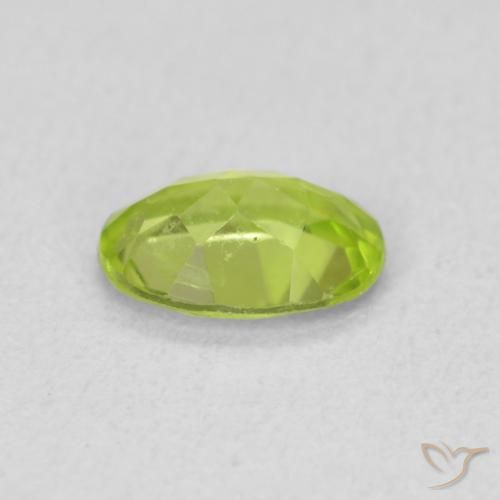 Peridot Gemstone in 7 x 5 mm (calibrated) Size for Sale, Peridot Stone in Light Lively Green Color