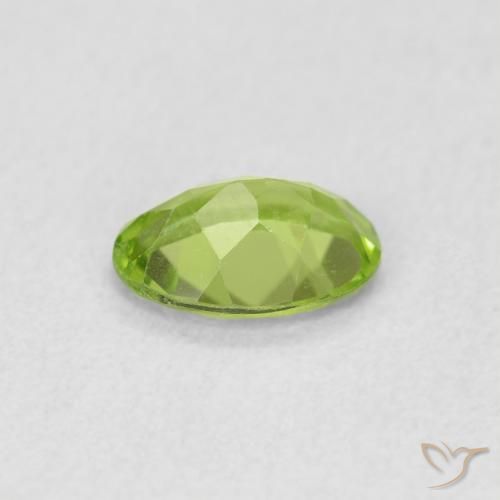 Peridot Gemstone in 7 x 5 mm (calibrated) Size for Sale, Peridot Stone in Light Lively Green Color
