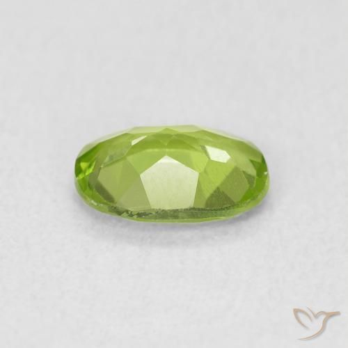 Peridot Gemstone in 7 x 5 mm (calibrated) Size for Sale, Peridot Stone in Medium Green Color