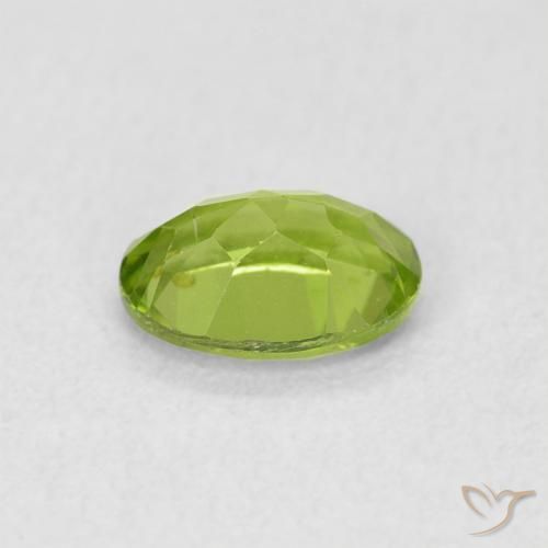 Peridot Gemstone in 7 x 5 mm (calibrated) Size for Sale, Peridot Stone in Lively Green Color