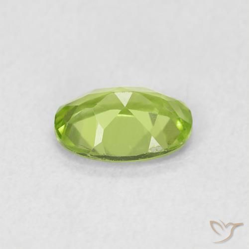 Peridot Gemstone in 7 x 5 mm (calibrated) Size for Sale, Peridot Stone in Lively Green Color