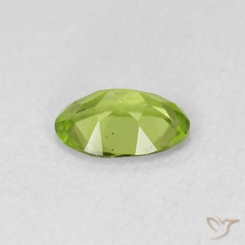 Peridot Gemstone in 7 x 5 mm (calibrated) Size for Sale, Peridot Stone in Yellowish Green Color