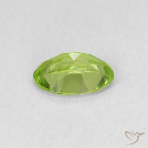Peridot Gemstone in 7 x 5 mm (calibrated) Size for Sale, Peridot Stone in Lively Green Color