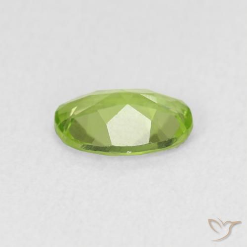 Peridot Gemstone in 7 x 5 mm (calibrated) Size for Sale, Peridot Stone in Light Lively Green Color