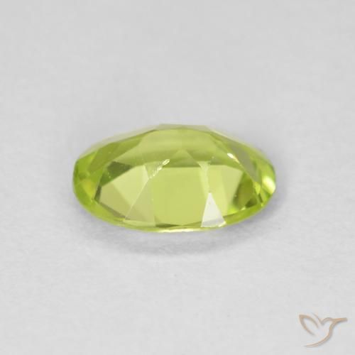Peridot Gemstone in 7 x 5 mm (calibrated) Size for Sale, Peridot Stone in Bright Green Color
