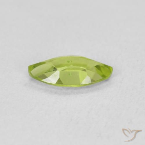 Peridot Gemstone in 8 x 4 mm (calibrated) Size for Sale, Peridot Stone in Bright Green Color
