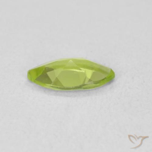 Peridot Gemstone in 8 x 4 mm (calibrated) Size for Sale, Peridot Stone in Lively Yellowish Green Color