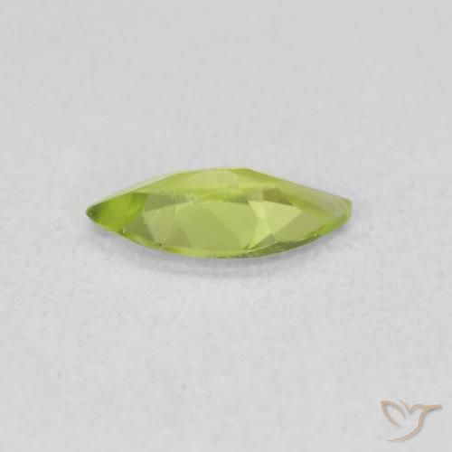 Peridot Gemstone in 8 x 4 mm (calibrated) Size for Sale, Peridot Stone in Medium Green Color