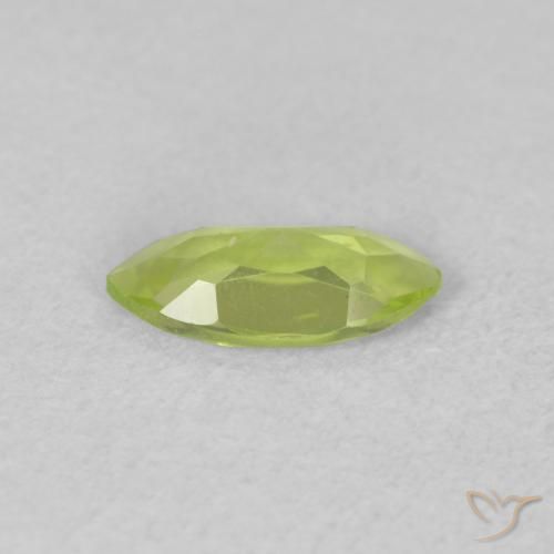 Peridot Gemstone in 8 x 4 mm (calibrated) Size for Sale, Peridot Stone in Light Lively Green Color
