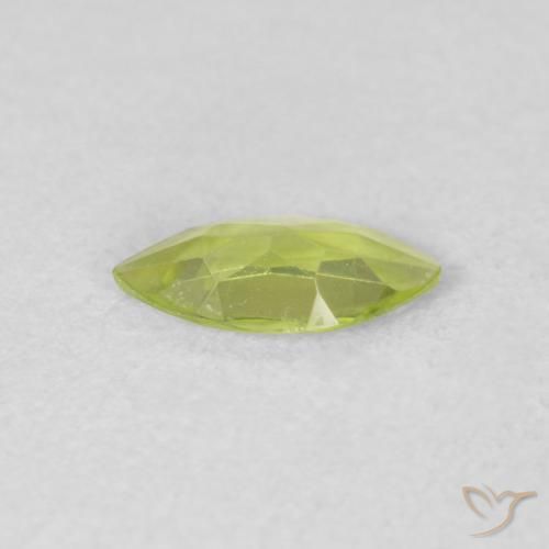 Peridot Gemstone in 8 x 4 mm (calibrated) Size for Sale, Peridot Stone in Bright Green Color