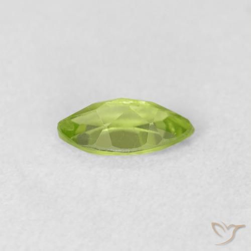 Peridot Gemstone in 8 x 4 mm (calibrated) Size for Sale, Peridot Stone in Light Lively Green Color