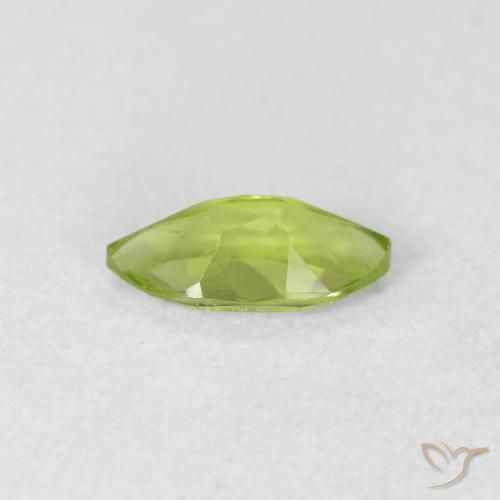 Peridot Gemstone in 8 x 4 mm (calibrated) Size for Sale, Peridot Stone in Light Lively Green Color