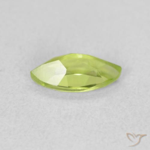 Peridot Gemstone in 8 x 4 mm (calibrated) Size for Sale, Peridot Stone in Medium Green Color