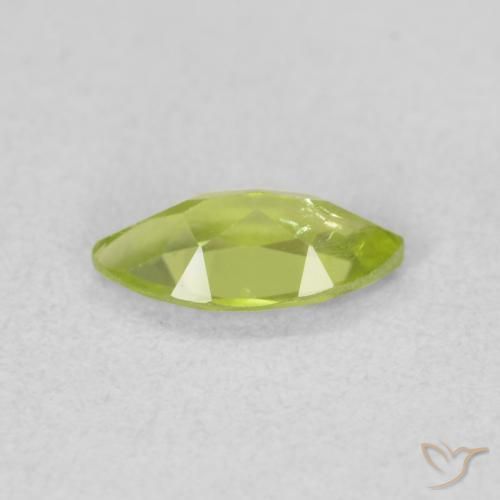 Peridot Gemstone in 8 x 4 mm (calibrated) Size for Sale, Peridot Stone in Yellowish Green Color