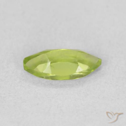 Peridot Gemstone in 8 x 4 mm (calibrated) Size for Sale, Peridot Stone in Bright Green Color