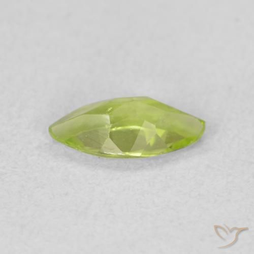 Peridot Gemstone in 8 x 4 mm (calibrated) Size for Sale, Peridot Stone in Yellowish Green Color