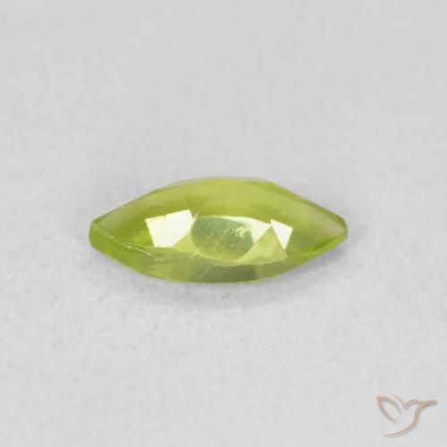 Peridot Gemstone in 8 x 4 mm (calibrated) Size for Sale, Peridot Stone in Medium Green Color