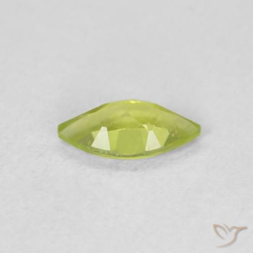 Peridot Gemstone in 8 x 4 mm (calibrated) Size for Sale, Peridot Stone in Lively Green Color