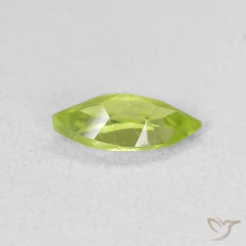 Peridot Gemstone in 8 x 4 mm (calibrated) Size for Sale, Peridot Stone in Bright Green Color