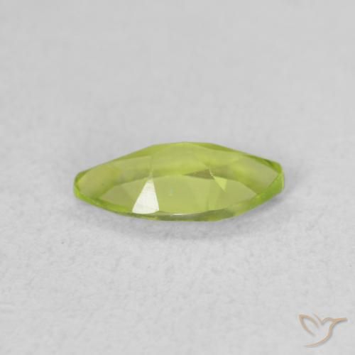Peridot Gemstone in 8 x 4 mm (calibrated) Size for Sale, Peridot Stone in Medium Green Color