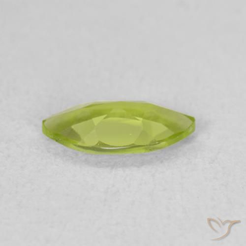 Peridot Gemstone in 8 x 4 mm (calibrated) Size for Sale, Peridot Stone in Lively Yellowish Green Color