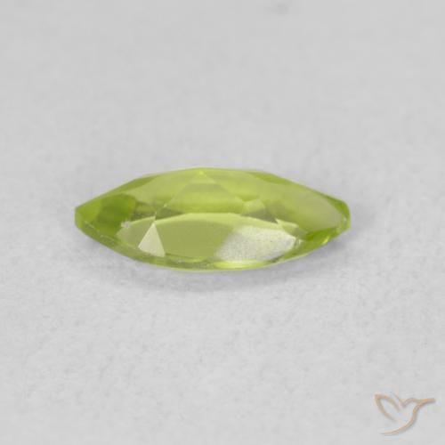 Peridot Gemstone in 8 x 4 mm (calibrated) Size for Sale, Peridot Stone in Lively Yellowish Green Color
