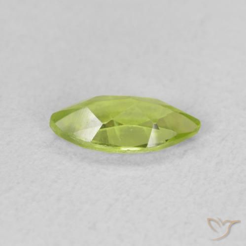 Peridot Gemstone in 8 x 4 mm (calibrated) Size for Sale, Peridot Stone in Bright Green Color