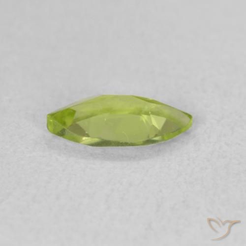 Peridot Gemstone in 8 x 4 mm (calibrated) Size for Sale, Peridot Stone in Medium Green Color
