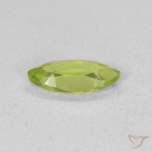 Peridot Gemstone in 8 x 4 mm (calibrated) Size for Sale, Peridot Stone in Medium Green Color