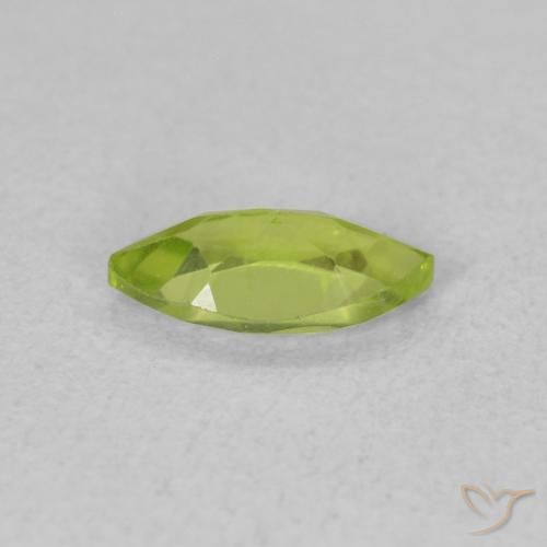 Peridot Gemstone in 8 x 4 mm (calibrated) Size for Sale, Peridot Stone in Bright Green Color
