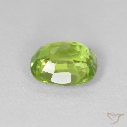 Peridot Gemstone in 8.4 x 7.2 mm Size for Sale, Peridot Stone in Yellowish Green Color
