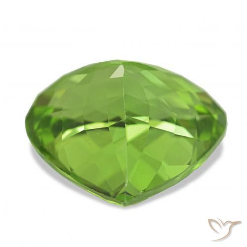 Peridot Gemstone in 14 x 14 mm (calibrated) Size for Sale, Peridot Stone in Lively Green Color
