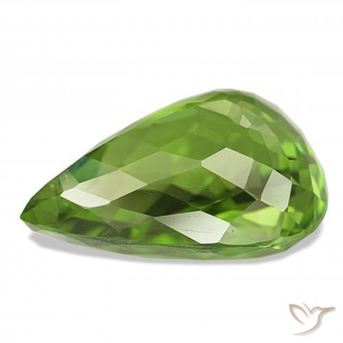 Peridot Gemstone in 17.1 x 12.4 mm Size for Sale, Peridot Stone in Lively Green Color