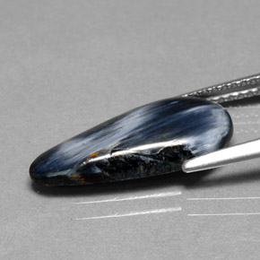 Pietersite Gemstone in 17.9 x 8.2 mm Size for Sale, Pietersite Stone in Multicolor Color