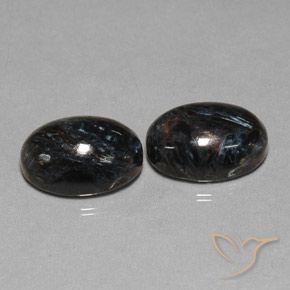 13.21 ct Oval Pietersite, 14.1 x 10.2 mm From China, Photo A