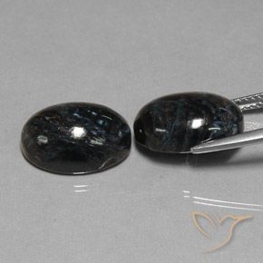 Pietersite Gemstones in 14 x 10 mm (calibrated) Size for Sale, Pietersite Stones in Black Color