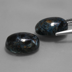 Pietersite Gemstone in 14 x 10 mm (calibrated) Size for Sale, Pietersite Stone in Multicolor Color