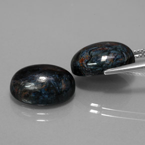 Pietersite Gemstones in 14 x 10 mm (calibrated) Size for Sale, Pietersite Stones in Multicolor Color