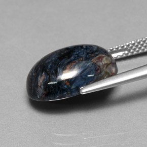 Pietersite Gemstone in 14 x 10 mm (calibrated) Size for Sale, Pietersite Stone in Multicolor Color