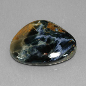 13.40 ct Multicolor Pietersite Stone, Natural Pietersite in Fancy Cabochon Shape for Sale
